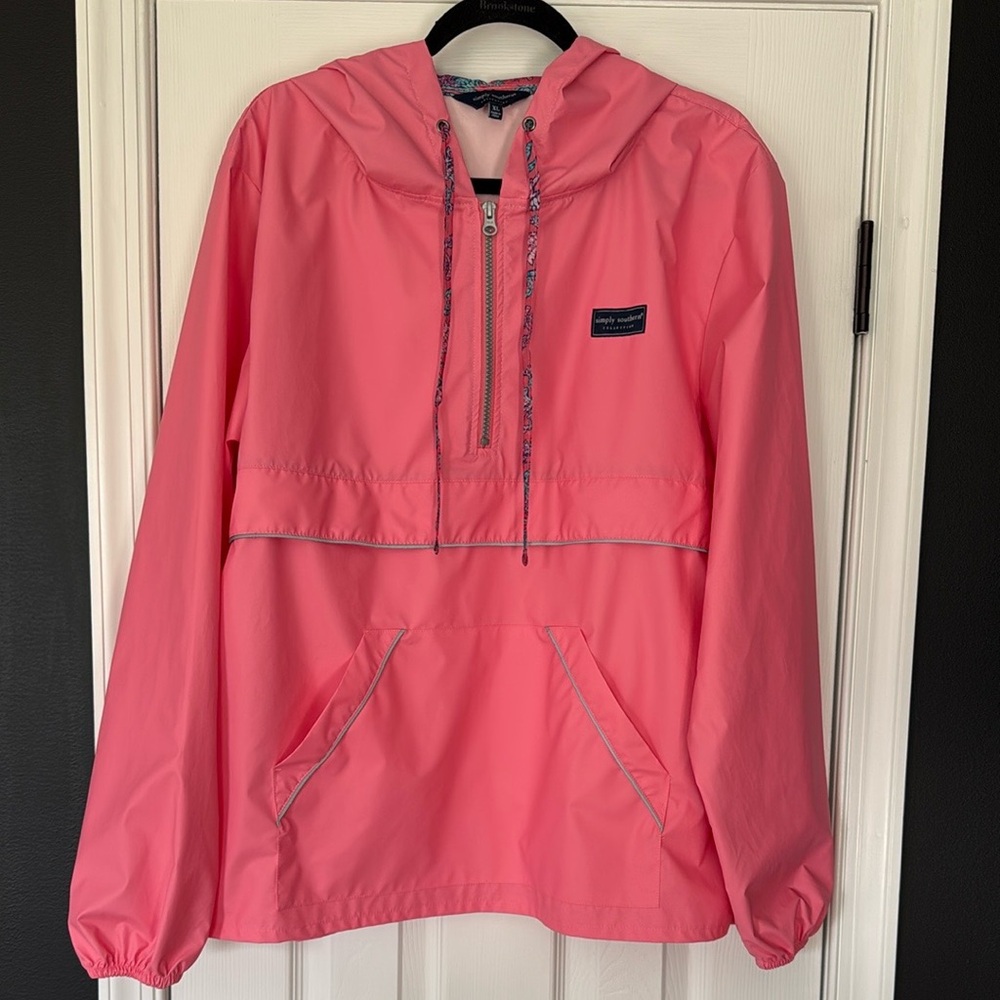 Simply Southern Quarter Zip Rain Jacket